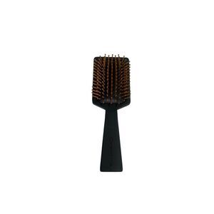 Ceremonia Scalp Massager Paddle Brush – Black & Brown Bristles NWOB